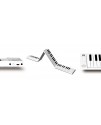 Midiplus foldable piano 88鍵 便攜 折疊充電款手捲琴 Midiplus foldable piano 88鍵 便攜 折疊充電款手捲琴